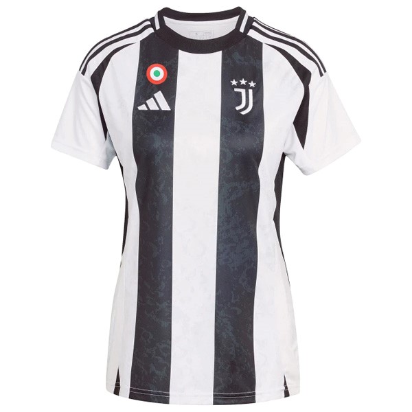 Camiseta Juventus Replica Primera Ropa Mujer 2024/25